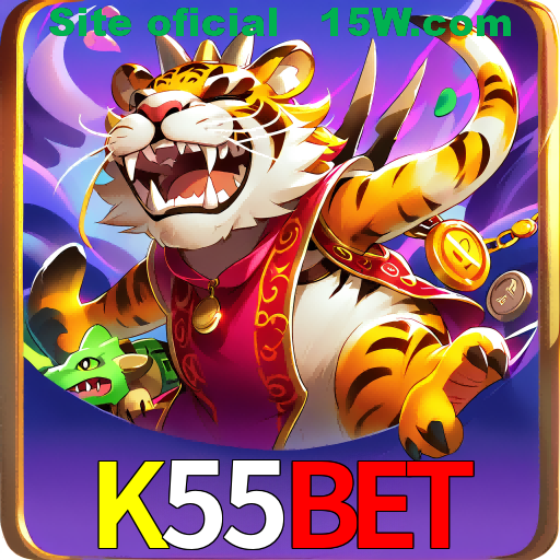 Imagem promocional da K55BET mostrando a plataforma e suas vantagens